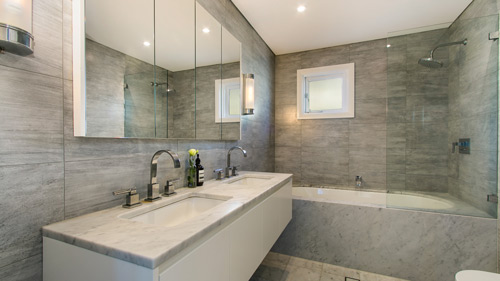 granite bathroom